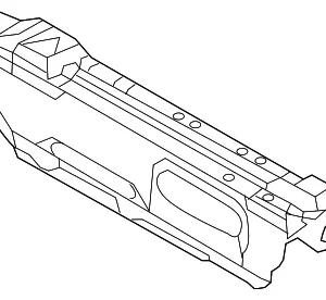 Floor Cross-Member - Mazda (TK48-53-650A)