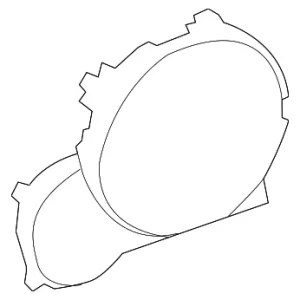 Cluster Lens - Mazda (TD11-55-447)