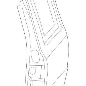 Door Shell - Mazda (1F60-72-010)