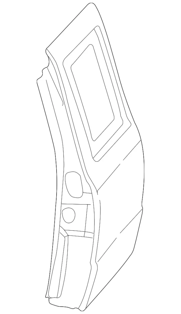 Door Shell - Mazda (ZZP0-72-010)