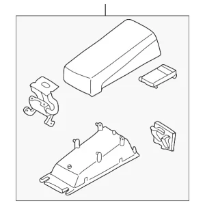 Lid Assembly - Mazda (T032-64-450F-02)
