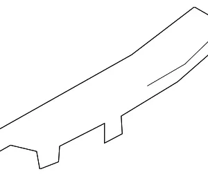 Rear Sill Plate - Mazda (KB7W-68-730-02)
