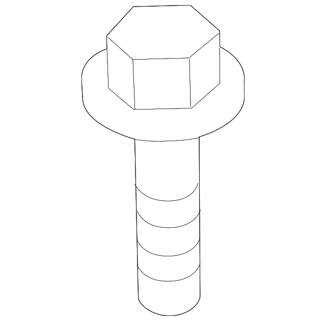 Engine Air Intake Hose Bolt - Mazda (9946-30-620)