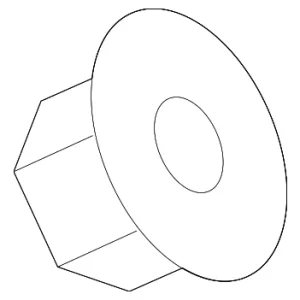 Reinforcement Nut - Mazda (9090-10-802)