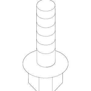 Lower Control Arm Mount Bolt - Mazda (9YA0-21-453)