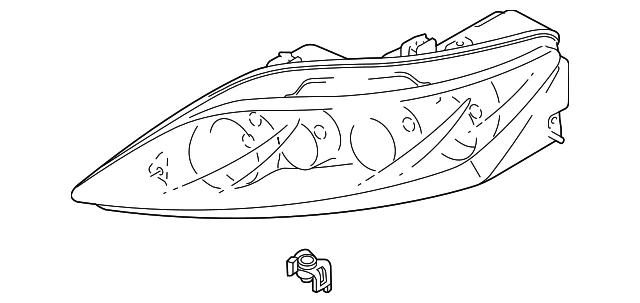Composite Assembly - Mazda (GP7A-51-0K0B)