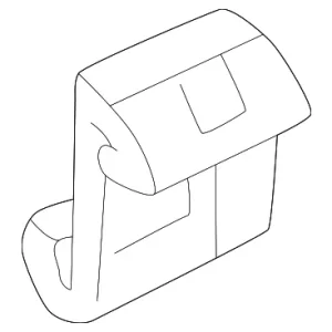 Belt Weather-Strip Clip - Mazda (T001-50-669)