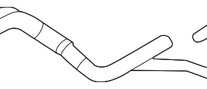 Air Tube - Mazda (SH02-20-36X)