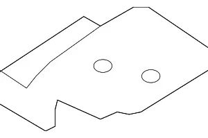 Link Bracket - Mazda (F153-69-843)
