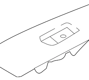 Switch Bezel - Mazda (VA40-68-5L1-02)