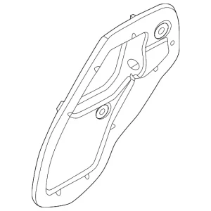Door Access Cover - Mazda (VC85-72-973)