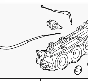 Dash Control Unit - Mazda (KE40-61-190D)