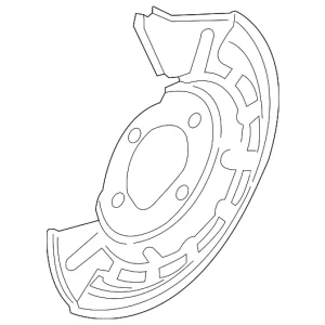 Splash Shield - Mazda (BDTS-26-261)