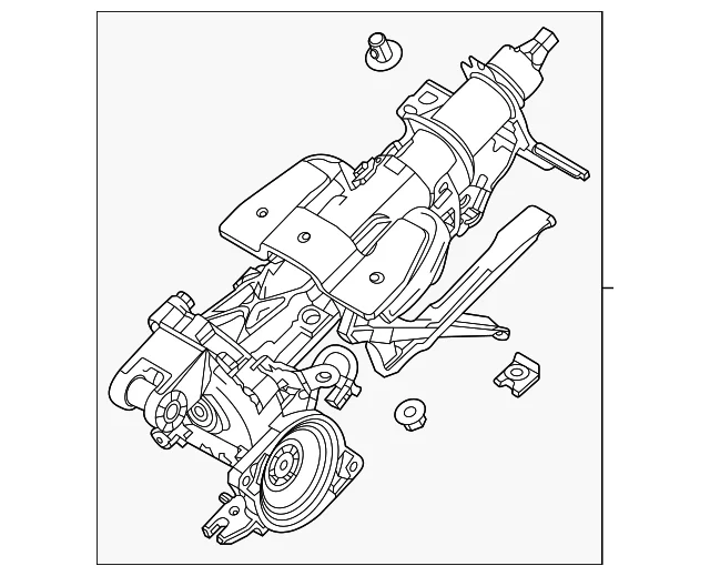 Column Assembly - Mazda (VA40-32-150)