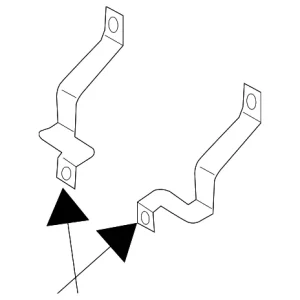Radio Lower Bracket - Mazda (GJ6G-66-9B0)