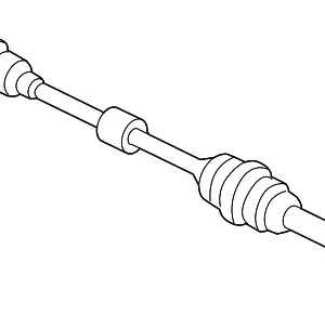Cv Axle Assembly - Mazda (GP31-25-50XR-0E)