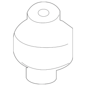 Lower Control Arm Rear Bushing - Mazda (NE51-34-450)