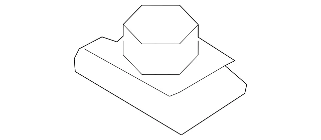 Bumper Cover Nut - Mazda (B455-56-135)