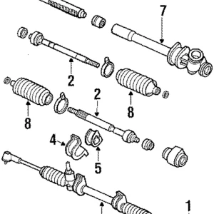 Gear Assembly Bushing - Mazda (B038-32-123)