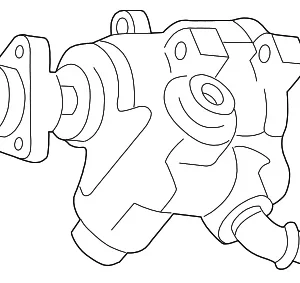 Power Steering Pump - Mazda (1F80-32-600R-0B)