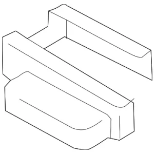 Rear End Track Cover - Mazda (DJ01-57-051-02)