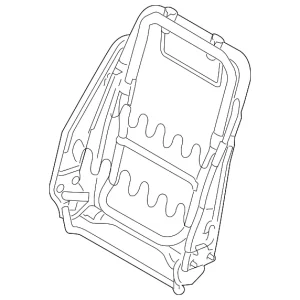 Seat Back Frame - Mazda (EH44-88-630)