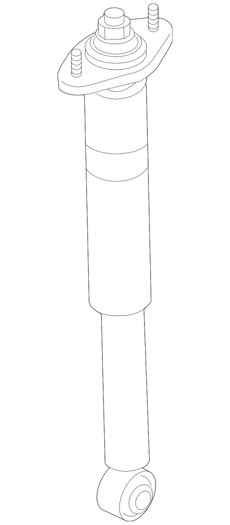 Suspension Shock Absorber - Mazda (EH44-28-910A)