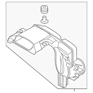 Inlet Duct - Mazda (PY01-13-200A)