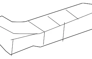 Hinge Pillar Reinforced Lower Reinforced - Mazda (GJR9-71-034)