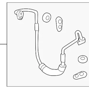 Discharge Hose - Mazda (ZZC2-61-461)