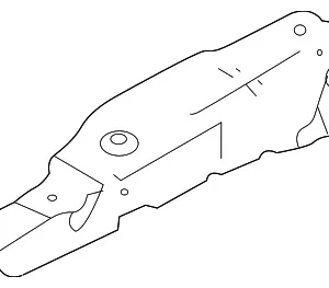 Rear Reinforced - Mazda (GK2A-53-260)
