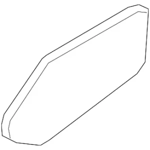 Hole Cover - Mazda (N243-58-972)