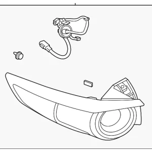 Lamp(R) Rear Combination - Mazda (EX85-51-150)