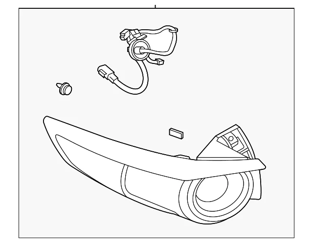 Lamp(L) Rear Combination - Mazda (EX85-51-160)
