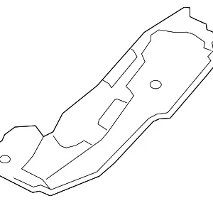 Center Bracket - Mazda (GJ6A-53-7X0)