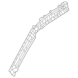 Inner Windshield Pillar - Mazda (DN4E-70-240)