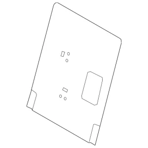 Seat Back Panel - Mazda (TK48-88-3P8)