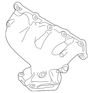 Exhaust Manifold - Mazda (0000-88-C40)