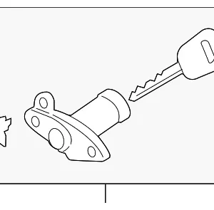Lock Cylinder - Mazda (NEY1-76-230)