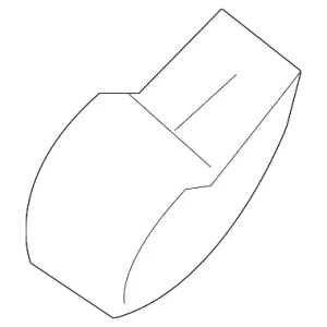 Heater Core Clip - Mazda (KD45-61-A09)