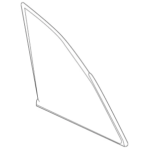 Quarter Glass - Mazda (D10E-62-950)