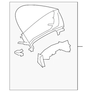 Cluster Visor - Mazda (BP4K-55-420E)