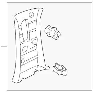 Upper Trim Panel - Mazda (LC62-68-250B-03)