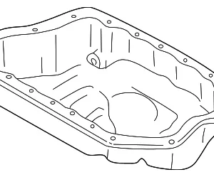 Oil Pan - Mazda (KL01-10-400)