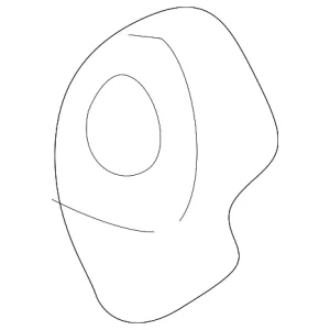 Coat Hook - Mazda (BE5H-69-531-80)