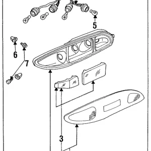 Combo Lamp Assembly - Mazda (8DGV-51-150)