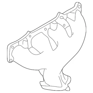 Exhaust Manifold - Mazda (FSC1-13-450B)