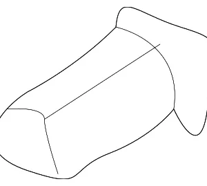 Belt Weather-Strip Protector - Mazda (B25D-50-665)