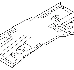 Floor Pan - Mazda (VA40-53-602)
