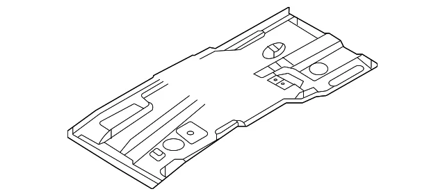 Floor Pan - Mazda (VAY0-54-60X)